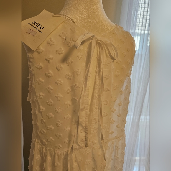 String Ball sleeveless long skirt - Picture 5 of 12